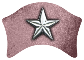 DABAN-430-SL-OR Star Silver-Orchid